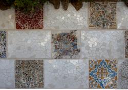 Photo Textures of Barcelona Mosaic